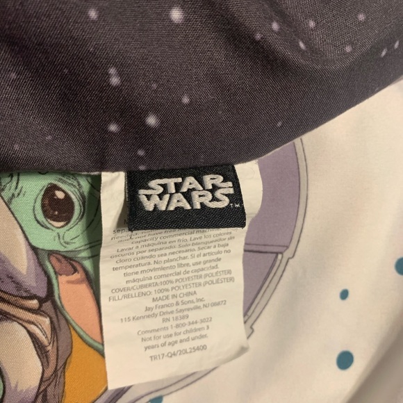 Star Wars 4pc Twin Set Mandalorian - Picture 6 of 11